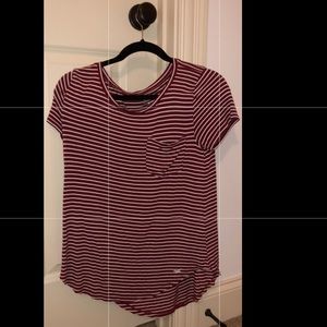 Hollister Maroon shirt